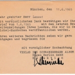 BRD - 2x10 Pfg. Wofa Dornröschen Drucksache n. SPANIEN, München - Madrid 1965