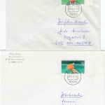 Berlin - 80+120 Pfg. Sport, je EF a. Drucksachen Berlin 12 - 1991