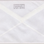 BRD - Schneeberg 1.3.99, Tagesstempel v. ERSTTAG Postagentur, Brief n. Dresden