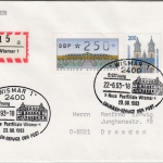 BRD - Wismar 22.6.93, SST Eröffnung neue Postfiliale Einschreibebrief n. Dresden