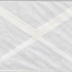 DDR/VGO - 50 Pfg. Bauwerke 4er-Block Zwischensteg/Leerfelder u.a. R-Brief 1991