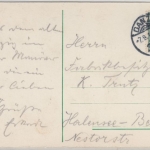 Westpreussen - Danzig Frauengasse, sw-AK gelaufen 1910