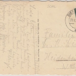 Schlesien - Bad Ziegenhals Kriegerdenkmal, sw-Fotokarte gelaufen 1936