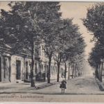 Pommern - Swinemünde, Lootsenstraße, sw-AK gelaufen 1922