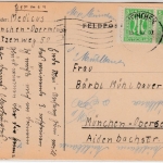 AM-Post - 2x5 Pfg. amerik. Druck, Ortskarte München 1946