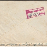 DR - 12 Pfg. AH, Brief/Hauptpostlagernd Aalen - Karlsruhe 1943 Retourvermerk