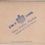 Italien - Ramol-Haus gg. Ötztaler Ferner sw-Foto a. Karton ca. 1880 ca. 16x11cm