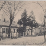 Elsass - Oberhofen Truppenübungsplatz Generals-Baracken sw-AK gelaufen 1916