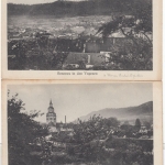 Lothringen - Senones i.d. Vogesen, 2 versch. sw-AK beide ungelaufen ca. 1915