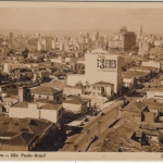 Brasilien - Sao Paulo Vista do Centro, sw-Fotokarte ungelaufen ca. 1925/30