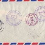 Peru - 3x1 S. Int. Geophysikalisches Jahr, Lupo-Brief Lima - Chevy Cose 1961