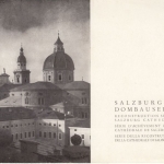 Österreich - Salzburger Dombauserie, Schmuck-Faltblatt SST Festspiele 1952