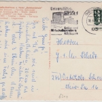 Hessen - Gießen Autobahn Rasthaus Reinhardshain, farb. AK 1965