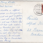Baden-Württemberg - Aitern Gasthaus "Zum Rössle", sw-Fotokarte gelaufen 1967