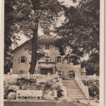 Bayern - Murnau Hotel Alpenblick sw-AK gelaufen 1939