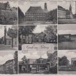 Nordrhein-Westfalen - Bottrop sw-Mehrbild-Fotokarte gelaufen 1961