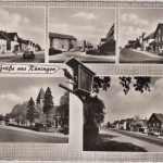 Niedersachsen - Rüningen sw-Mehrbild-Fotokartengelaufen 1972