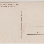 Paul Hey - farb. Volksliederkarte Nr.19 "Trara, die Post ist da" Postkutsche