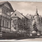 Thüringen - Tambach-Dietharz Leninstraße sw-Fotokarte gelaufen 1962