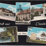 Niedersachsen - Dorste a. Harz, farb. Mehrbild-Fotokarte gelaufen 1975
