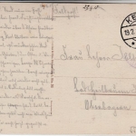 Lothringen - Hochwalsch zerstörte Schule Schlacht saarburg 1914 gelaufen 1915