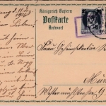 Bayern - Bolzwang T. Wolfratshausen Posthilfstellen-Stpl. + Bahnpost a. GA-Karte