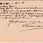 Bayern - 10 Pfg. Hupp GA-Karte/A-Teil + Zusatz Goslar - Erlangen 1920