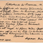 DR - Ritterhude 1896, K1 a. 5 Pfg. GA-Karte n. München