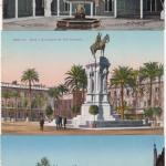 Spanien - Sevillia, 15 alte Ansichtskarten ca. 1910, 13x farbig/2x sw ungelaufen
