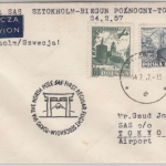Österreich - 2x4,50 S. Flughafen Schwechat, Einschreibebrief Badgastein 1975 n.