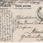 Österreich/Tirol - Innsbruck K.k. Hauptpostamt, sw-AK ca. 1910