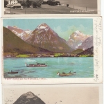 Österreich/Tirol - Achensee, 5 alte Ansichtskarten (3xfarbig, 2xsw), 4x gelaufen