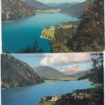 Österreich/Tirol - Achensee, 5 alte Ansichtskarten (3xfarbig, 2xsw), 4x gelaufen
