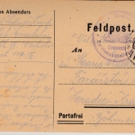 Österreich - FpA 117/III, Feldpostkarte Heeresbahn Betriebsabt. n. Hradec 1917