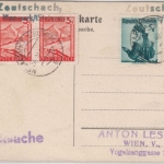 Österreich/Steiermark - Bruck a.d. Mur Hauptplatz sw-AK 1908 bzw. 1949