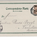 Österreich/Oberösterreich - Gmunden farb. Gruss aus-Karte gelaufen 1899