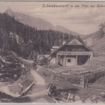 Österreich/Steiermark - Schwabenbartl i.d. Fölz b. Aflenz, sw-AK gelaufen 1909
