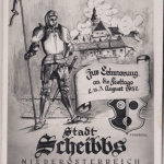 Österreich/Niederösterreich - Scheibbs 600 Jahre Sonderkarte gelaufen 1952