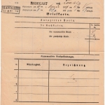 DR - Radegast 1874, Ra2 u. L1 a. Brief- und Geldkarte n. Zoerbig