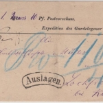 DR - Gardelegen 1875, K1 a. Auslagenbrief d. Kreis-Anzeigers n. Lockstedt