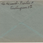 DR - "Anschrift ungenügend...München 13" Hinweis-Ra5 a. Brief Dresden 1940