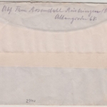 DR - Schaar ü. Wilhelmshaven-Rüstringen, Landpost-Ra2 Brief n. Duisburg 1933