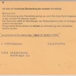 Berlin - 30 Pfg. Jugend Oberrand, Drucksache Bayreuth - Berlin 1974