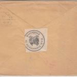 Schweiz 5 Rp. Tellknabe Drucksache Rotes Kreuz Genf n. ÖSTERREICH 1917 Zensur