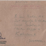 Pakistan - 1 R. Moschee u.a. Luftpost Drucksache n. DÄNEMARK Karachi 1964