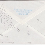 BRD - 80 Pfg Kath. Studentenverb. 6er-Block Oberrand Eilbrief SST Wuppertal 1986