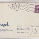 Berlin - 110 Pfg. I&F/Fernsehkamera Ortsbrief bis 100g 1987 - selten !