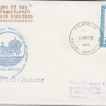 Brunei - Royal Brunei Airlines 1st-Flug Darussalam Frankfurt a.M. 1990