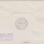 BRD - 60 Pfg. 1000 J. Kloster Walsrode Paar m. Bogennummer Lupobrief n. UNGARN