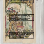 BRD - Crash cover Postkarte Köln Straubing 1994 Bundespost Kunststoffhülle